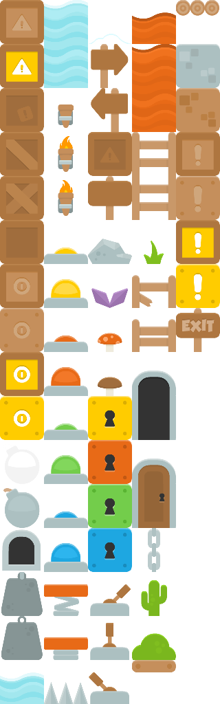 Kenney platformer tile sheet